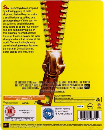 The Full Monty (Goło i wesoło) (steelbook) [Blu-Ray]