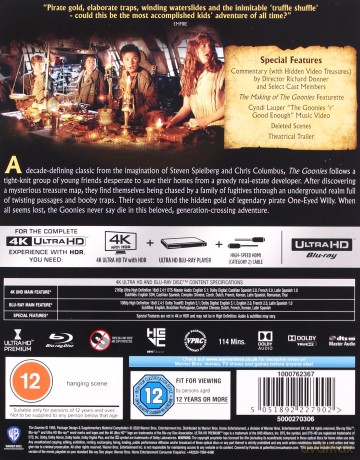 The Goonies [Blu-Ray 4K]+[Blu-Ray]