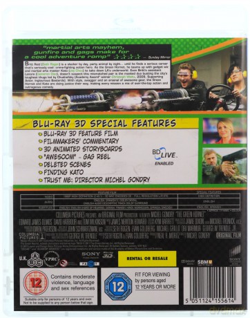 The Green Hornet [Blu-Ray 3D]+[Blu-Ray]