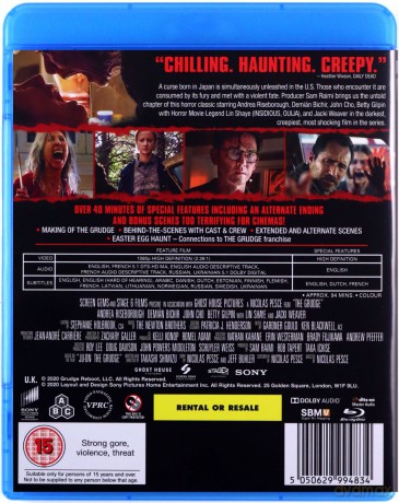 The Grudge (The Grudge: Klątwa) [Blu-Ray]