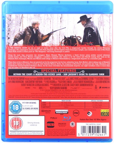 The Hateful Eight (Nienawistna ósemka) [Blu-Ray]