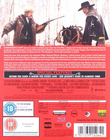 The Hateful Eight (Nienawistna ósemka) [Blu-Ray]