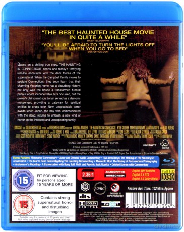 The Haunting In Connecticut (Udręczeni) [Blu-Ray]