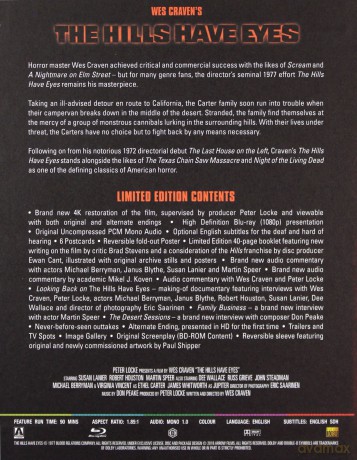 The Hills Have Eyes (Wzgórza mają oczy) [Blu-Ray]