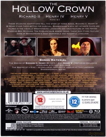 The Hollow Crown - Mini Series [4xBlu-Ray]