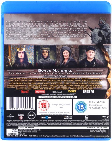 The Hollow Crown - The Wars Of The Roses - Mini Series [2xBlu-Ray]
