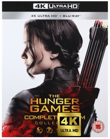 The Hunger Games 1-4 [Blu-Ray 4K]+[Blu-Ray]