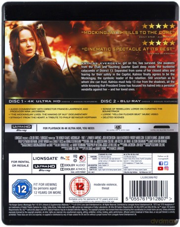 The Hunger Games 1-4 [Blu-Ray 4K]+[Blu-Ray]