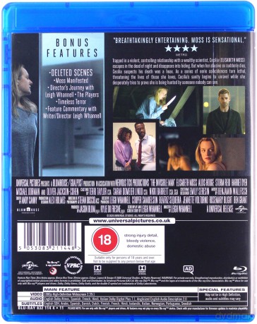 The Invisible Man (Niewidzialny człowiek) [Blu-Ray]