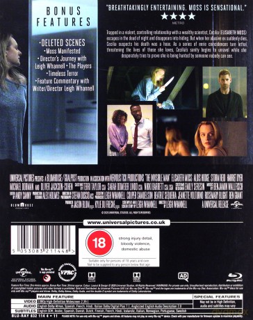 The Invisible Man (Niewidzialny człowiek) [Blu-Ray]