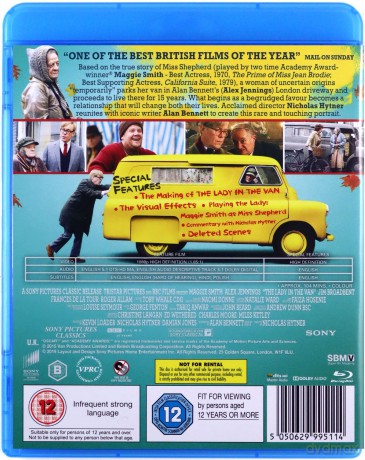 The Lady In The Van (Dama w vanie) [Blu-Ray]