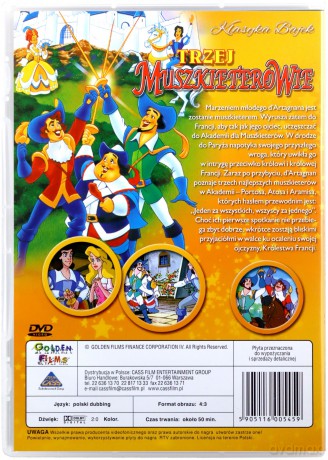 Trzej muszkieterowie (Cass Film) [DVD]