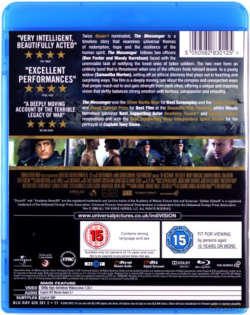 The Messenger (W imieniu armii) [Blu-Ray]
