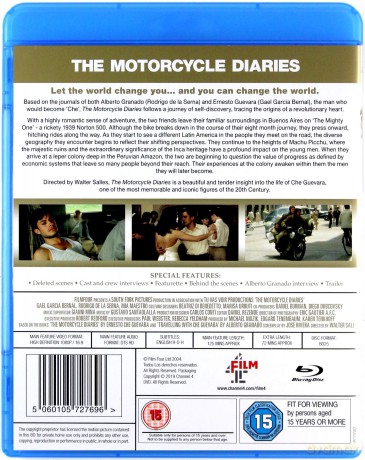 The Motorcycle Diaries (Dzienniki motocyklowe) [Blu-Ray]