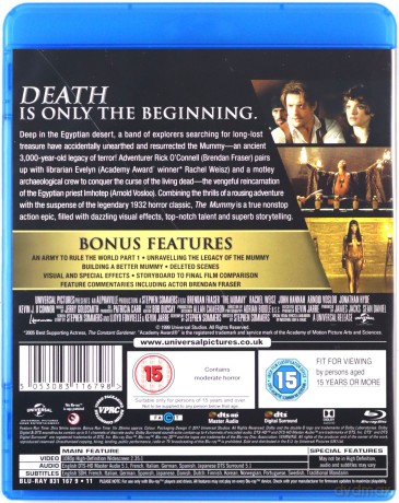 The Mummy (Mumia) [Blu-Ray]