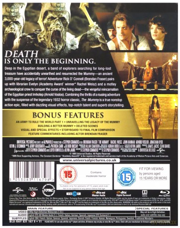 The Mummy (Mumia) [Blu-Ray]