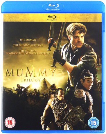 The Mummy Trilogy - The Mummy / The Mummy Returns / The Mummy - Tomb Of The Dragon Emperor [3xBlu-Ray]