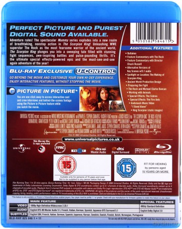 The Scorpion King (Król Skorpion) [Blu-Ray]