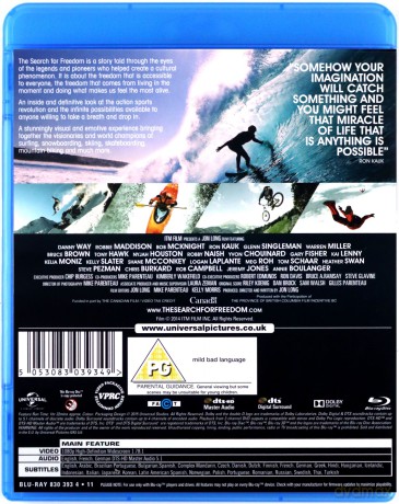 The Search For Freedom [Blu-Ray]