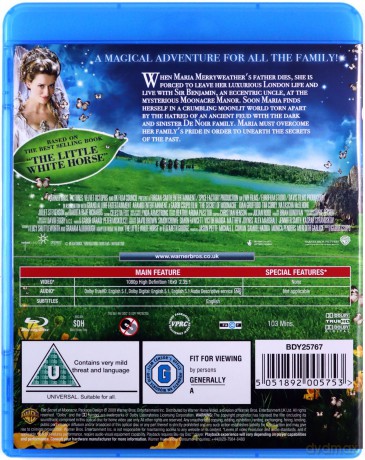 The Secret of Moonacre (Tajemnica Rajskiego Wzgórza) [Blu-Ray]