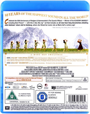 The Sound of Music (Dźwięki muzyki) [2xBlu-Ray]