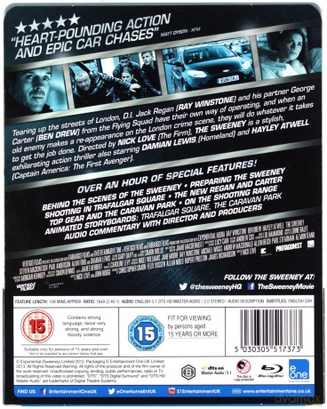 The Sweeney (Lotna brygada) (steelbook) [Blu-Ray]