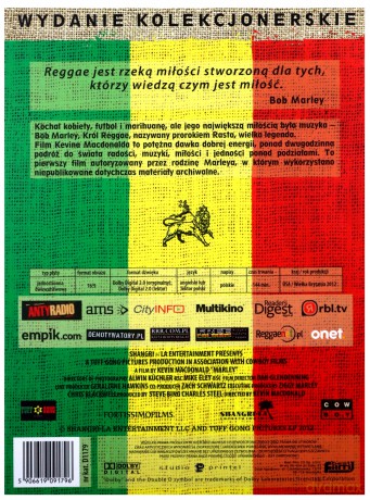 Marley edycja limitowana (Film dokumentalny) [DVD]