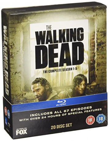 The Walking Dead: Seasons 1 to 5 [20xBlu-Ray]
