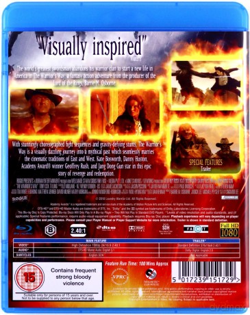The Warriors Way (Honor wojownika) [Blu-Ray]