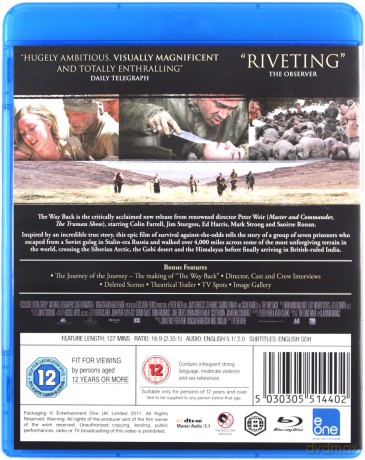The Way Back (Niepokonani) [Blu-Ray]