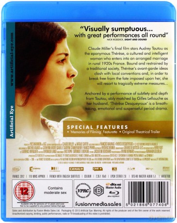 Therese Desqueyroux [Blu-Ray]