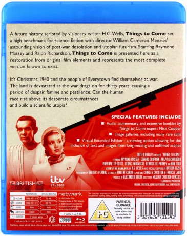 Things To Come (Rok 2000) [Blu-Ray]