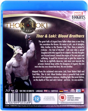 Thor And Loki - Blood Brothers [Blu-Ray]