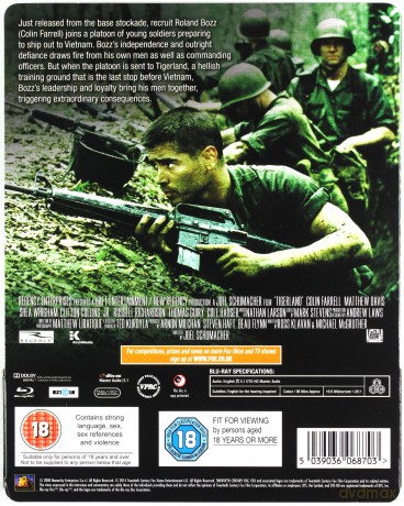 Tigerland (Kraina tygrysów) (steelbook) [Blu-Ray]