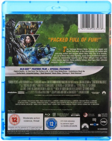 TMNT - Teenage Mutant Ninja Turtles [Blu-Ray]