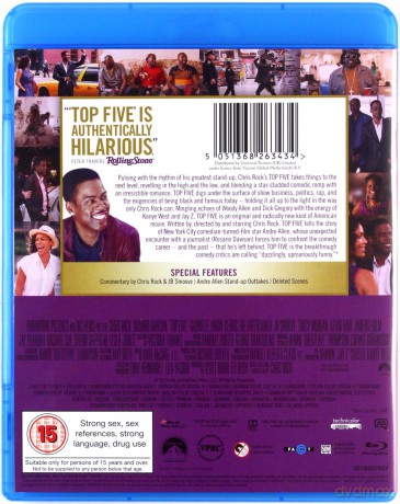Top Five (Pierwsza piątka) [Blu-Ray]