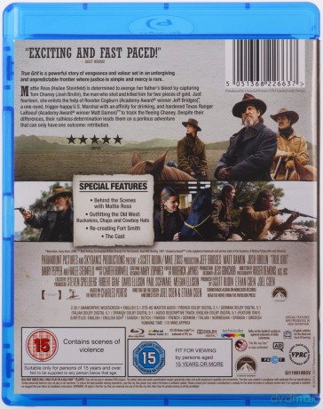 True Grit (Prawdziwe męstwo) [Blu-Ray]