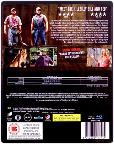 Tucker & Dale Vs Evil (Porąbani) (steelbook) [Blu-Ray]