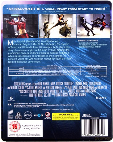 Ultraviolet (steelbook) [Blu-Ray]