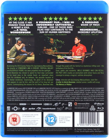 Uncle Boonmee Who Can Recall His Past Lives (Wujek Boonmee, który potrafi przywołać swoje poprzednie wcielenia) [Blu-Ray]
