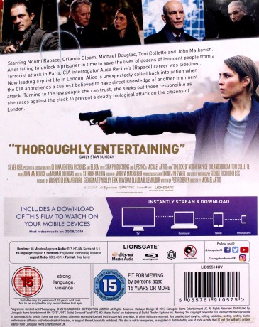 Unlocked (Tożsamość zdrajcy) [Blu-Ray]