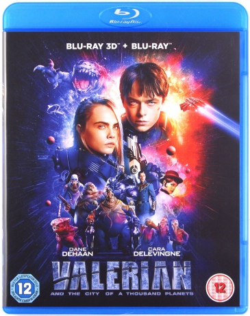 Valerian And The City Of A Thousand Planets (Valerian i miasto tysiąca planet) [Blu-Ray 3D]+[Blu-Ray]