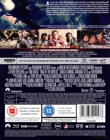 Wojna Światów [Blu-Ray 4K]+[Blu-Ray]