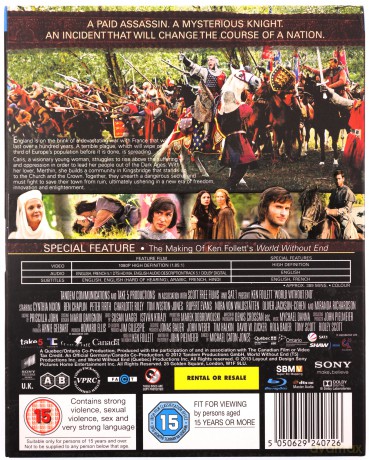 World Without End - Complete Mini Series (Świat bez końca) [2xBlu-Ray]