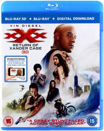 xXx - The Return Of Xander Cage (xXx: Reaktywacja) [Blu-Ray]