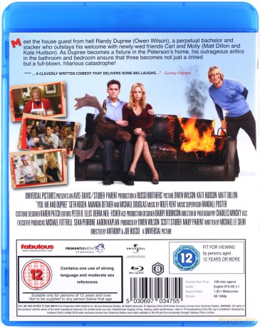 You Me And Dupree (Ja, ty i on) [Blu-Ray]