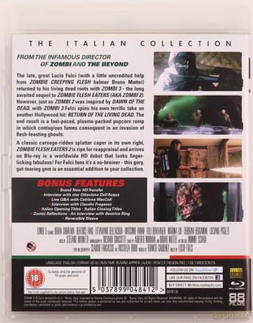 Zombie Flesh Eaters 2 [Blu-Ray]