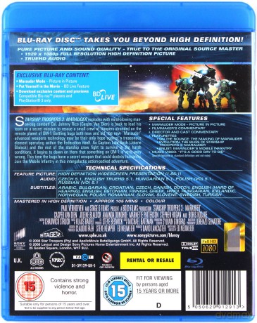 Żołnierze kosmosu 3: Grabieżca [Blu-Ray]