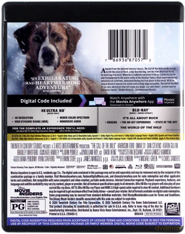The Call of the Wild (Zew krwi) [Blu-Ray 4K]+[Blu-Ray]