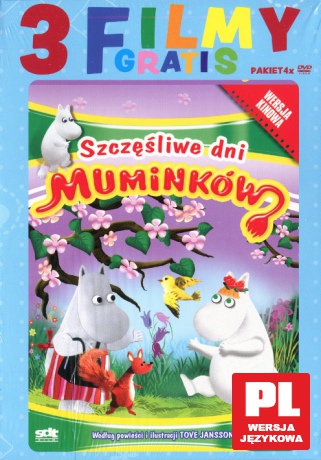 Szczęśliwe Dni Muminków + 3 FILMY GRATIS [BOX] [4DVD]